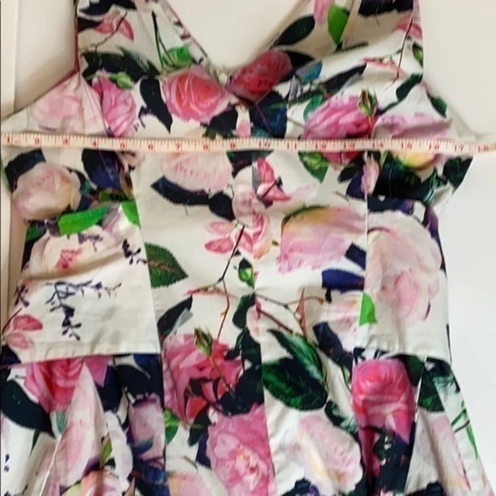 Betsey Johnson Fit & Flare Flowered Dress - Picture 4 of 8